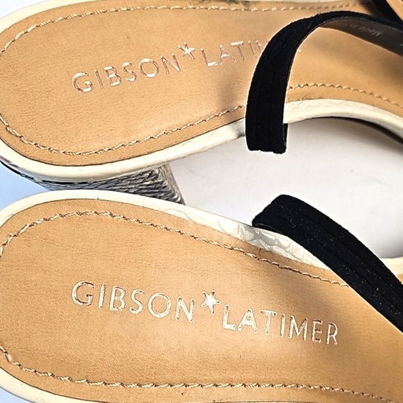 Gibson Latimer Cordelia Sheep Leather Snake Print Ankle Strap Block Heel… - Picture 14 of 16